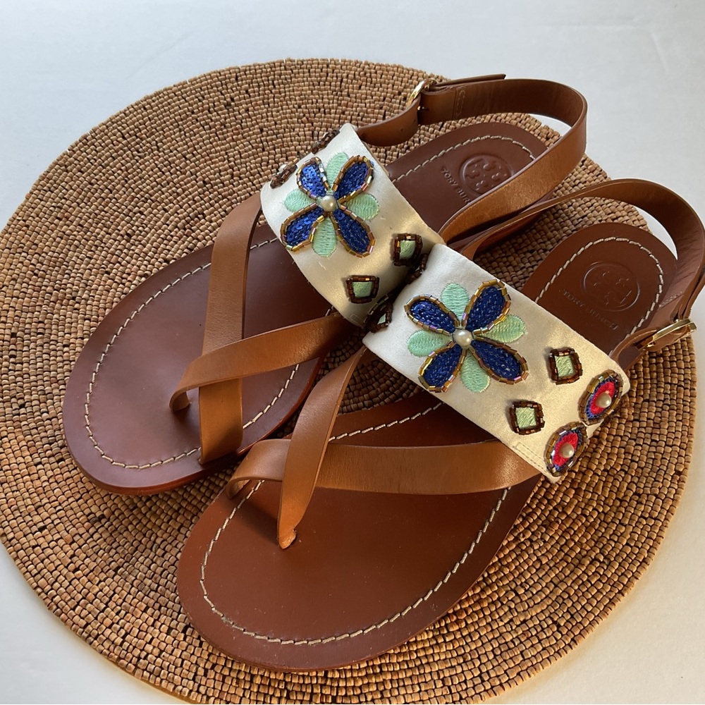 Tory Burch Flat Sandals US 10
